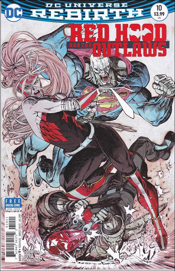 Red Hood and the Outlaws (2016) issue 10-B Guillem March Cover