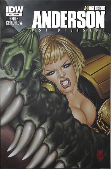 Judge Dredd: Anderson, Psi-Division issue 2-B Mimi Yune Subscription Cover