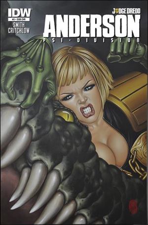 Judge Dredd: Anderson, Psi-Division issue 2-B Mimi Yune Subscription Cover