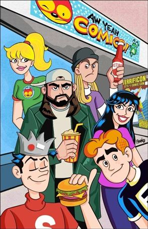 Archie Meets Jay & Silent Bob issue 1-W Retailer Exclusive Franco Aureliani Virgin Cover