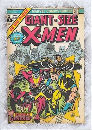Marvel Beginnings: Series 1 (Breakthrough Issues Comic Cover Subset) card B-2 Giant-Size X-Men #1