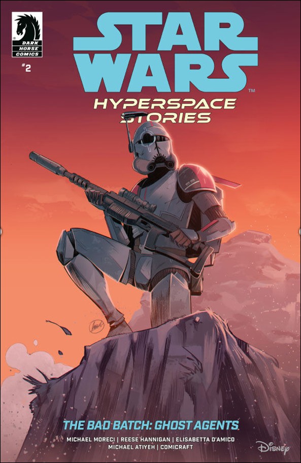 Star Wars: Hyperspace Stories – The Bad Batch: Ghost Agents issue 2-B French Carlomagno Cover