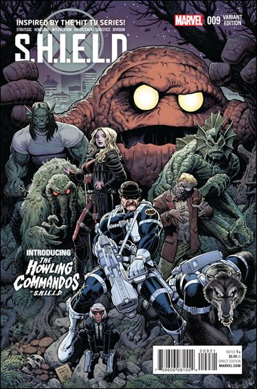 S.H.I.E.L.D. (2015) issue 9-B Arthur Adams 1:50 Cover