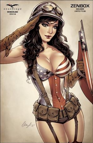 Grimm Fairy Tales Presents Wonderland issue 48-D Elias Chatzoudis ZenBox Exclusive Cover 1/300