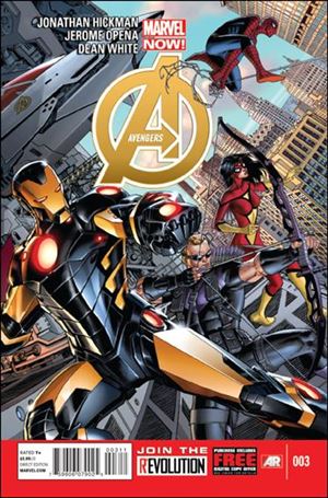 Avengers (2013) issue 3 Dustin Weaver Cover