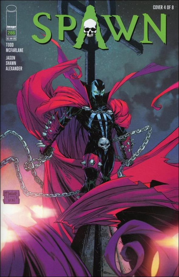 Spawn issue 286-D Todd McFarlane and Matthew Wilson Cover
