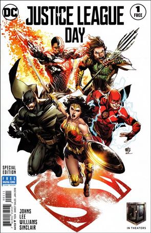 Justice League (2011) issue 1-V Justice League Day Cover
