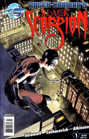 Roger Corman's Black Scorpion issue 1 Azim Akberali Rooftop Cover