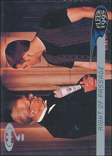 Batman Forever (Retail Base Set) card 77 Right of Passage