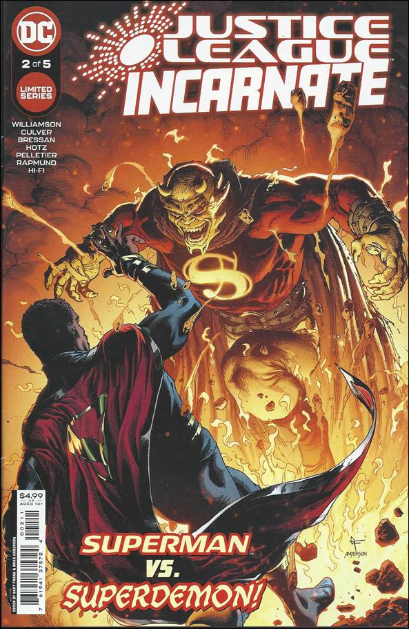 Justice League Incarnate issue 2 Gary Frank Cover