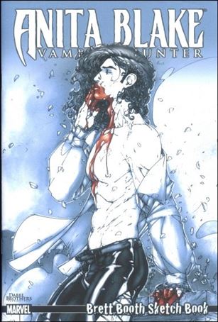 Anita Blake: Vampire Hunter Brett Booth Sketch Book Cover Image 1