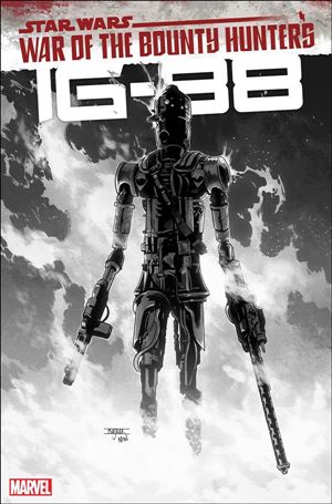 Star Wars: War of the Bounty Hunters - IG-88 issue 1-D Mahmud A. Asrar Carbonite Cover
