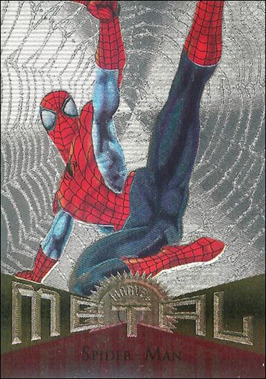 Marvel Metal (Parallel Flasher Set) card 78 Spider-Man