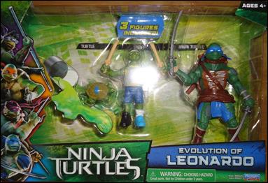 Ninja Turtles (Evolution 3-Packs) figure 1 Evolution of Leonardo 3-Pack