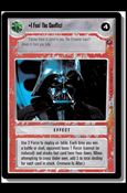 Star Wars: Death Star II Limited (Base Set) card 125 I Feel The Conflict