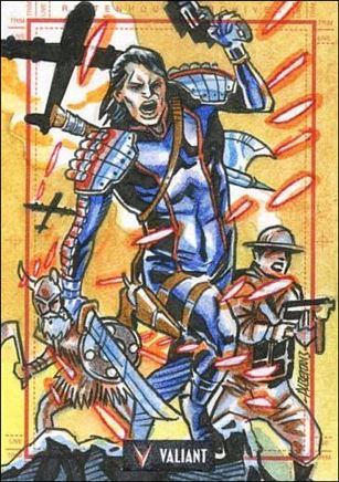 2013 Valiant Comics Preview Trading Card Set (Sketch Card Subset) card AS-02