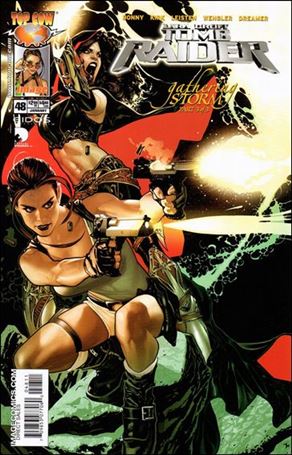 Tomb Raider: The Series issue 48-B Adam Hughes Cover