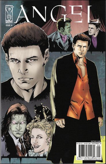 Angel: The Curse issue 4-B Matthew Clark Cover
