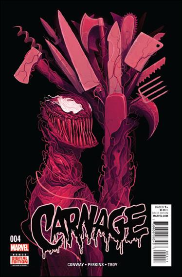 Carnage (2016) issue 4 Mike Del Mundo Cover
