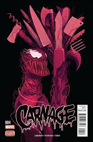Carnage (2016) issue 4 Mike Del Mundo Cover