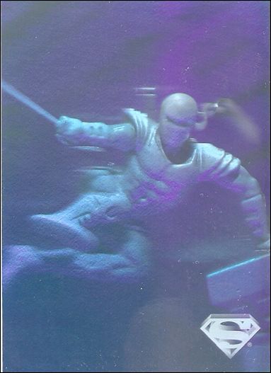 Superman Holo Series (Silver Hologram Base Set) card 30 Shadow Dragon