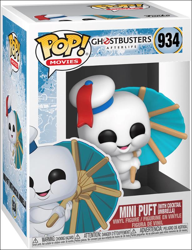 POP! Movies figure 934 Mini Puft (With Cocktail Umbrella)