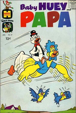 Baby Huey and Papa issue 27