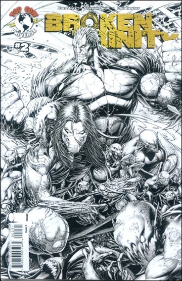 Broken Trinity issue 2-C Dale Keown Sketch Cover