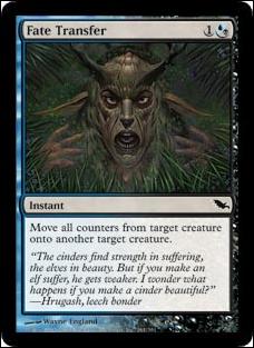 Magic the Gathering: Shadowmoor (Base Set) card 161 Fate Transfer