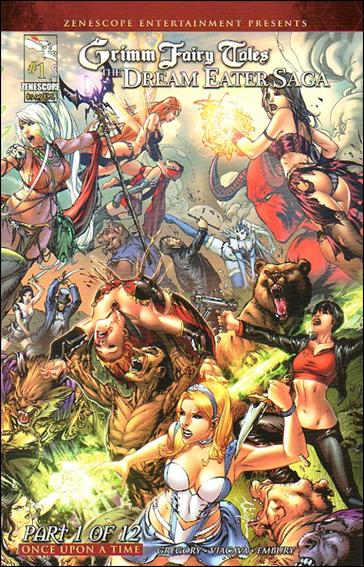 Grimm Fairy Tales: The Dream Eater Saga issue 1 Eric "e.Bas" Basaldua Wraparound Cover