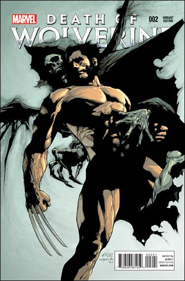 Death of Wolverine issue 2-C Leinil Francis Yu 1:50 Cover