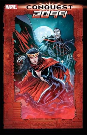 Conquest 2099 issue 5-B Ken Lashley Frame Cover
