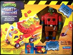 Teenage Mutant Ninja Turtles: Mighty Mutations figure 4 Construction Mutation Leonardo