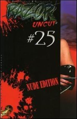 Razor (1991) issue 25-B Nude Cover