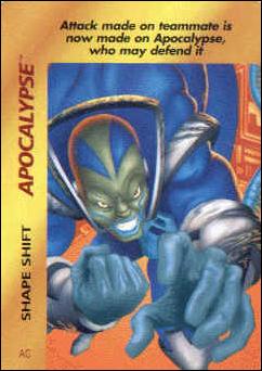 Marvel OverPower (Base Set) card nn43 Apocalypse: Shape Shift