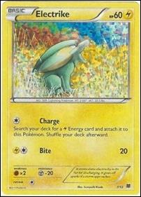Pokemon XY: McDonald's (Promo) card 7 Electrike