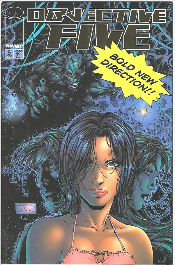 Objective Five issue 5-C Dynamic Forces Gold Foil Cover 1/500