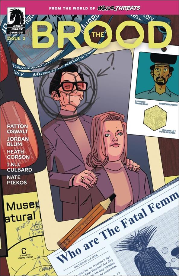 From the World of Minor Threats: The Brood issue 2-B I.N.J. Culbard Cover