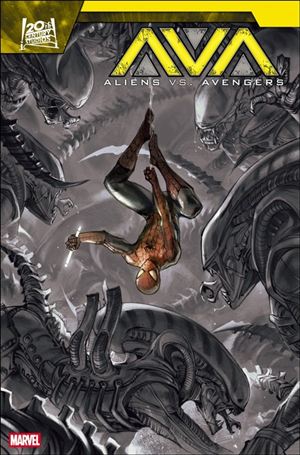 Aliens vs. Avengers issue 4-B Jessica Fong Cover