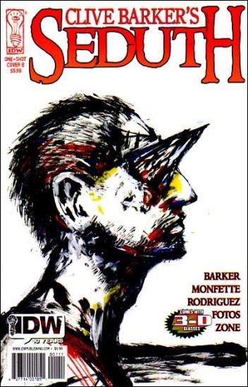 Clive Barker's Seduth issue 1-B Clive Barker Cover