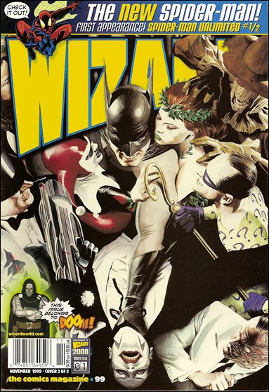 Wizard: The Comics Magazine issue 99-B Alex Ross Batman Cover