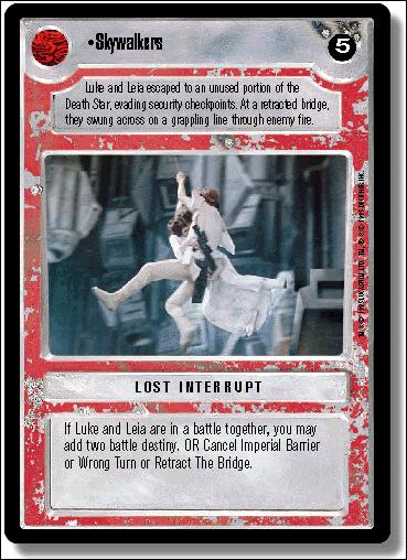 Star Wars: Premiere Limited (Base Set) card 251 Skywalkers