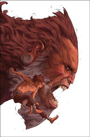 Barbaric: Born in Blood issue 1-F John Patrick Ganas Full Art Cover