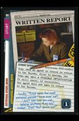 X-Files: The Truth Is Out There (Base Set) card XF97-0298v2 Written Report