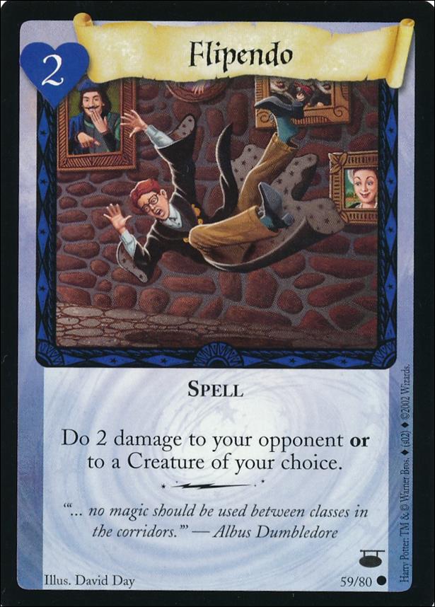 Harry Potter: Diagon Alley (Base Set) card 59 Flipendo