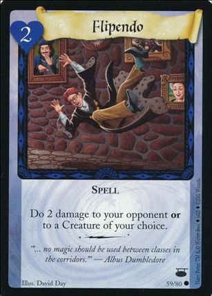 Harry Potter: Diagon Alley (Base Set) card 59 Flipendo