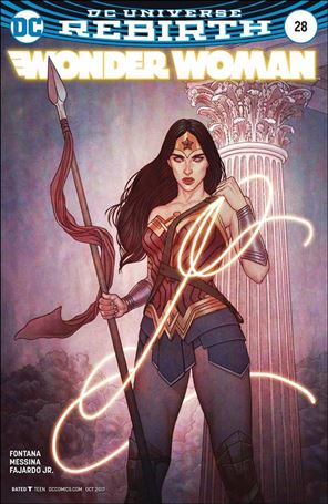 Wonder Woman (2016)  issue 28-B Jenny Frison Cover