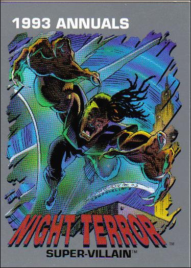 Marvel 1993 Annuals (Base Set) card 22 Night Terror