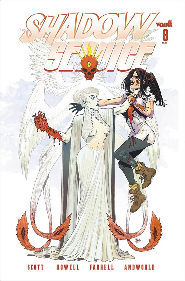 Shadow Service issue 8 Corin Howell Cover