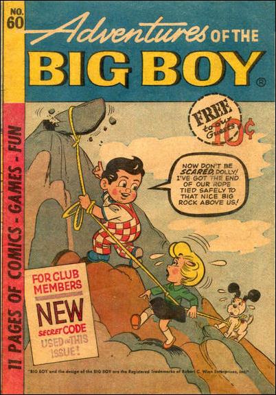 Adventures of the Big Boy issue 60-B West Coast Cover